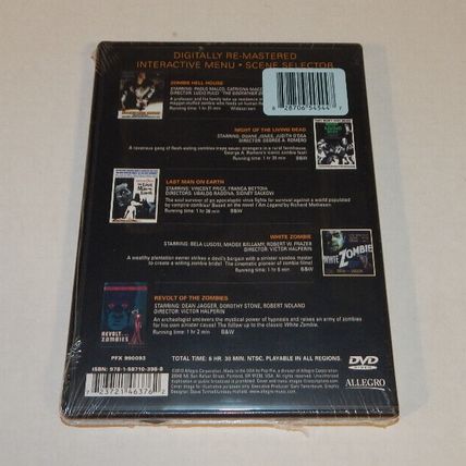 Night of the Zombies Classic Horror Collection 2 Disc Set Horror Sealed