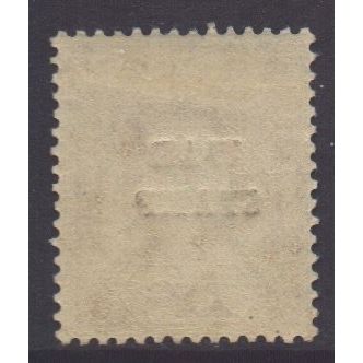 Ceylon Scott MR3 - SG333, 1918 War Tax 5c MH*