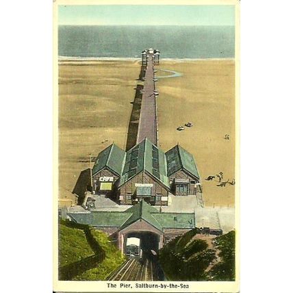 Yorkshire SALTBURN Five 1960's-1980's Postcards (Various Publishers)