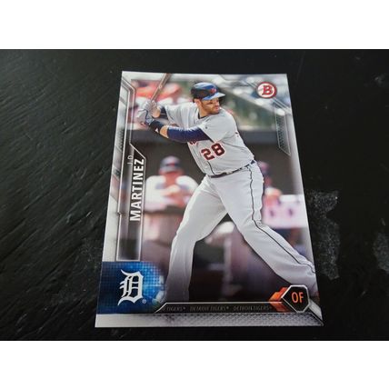 2016 Bowman Card # 105 J.D. Martinez Excellent-Mint (6) Detroit Tigers