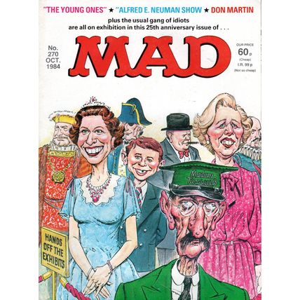MAD MAGAZINE NO. 270 U.K. EDITION
