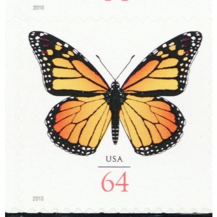 Monarch Butterfly PACK OF TEN 64 Cent Stamps Scott 4462