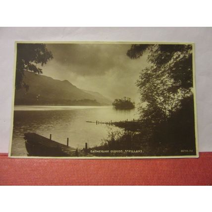 St. FILLANS, CRIEFF, PERTHSHIRE. used antique postcard 1923? pm =