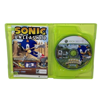 XBOX 360 Live SEGA Superstars Tennis & Arcade Compilation Complete Pre-owned