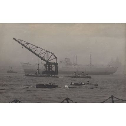 Argo Ollandia Ship Vintage Photo