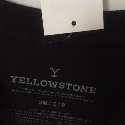 NEW Men's Yellowstone Logo Short Sleeve Graphic Small T-Shirt