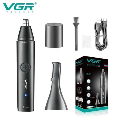 VGR Nose Hair Trimmer Mini Hair Trimmer Electric Nose Shaver Washable V-613