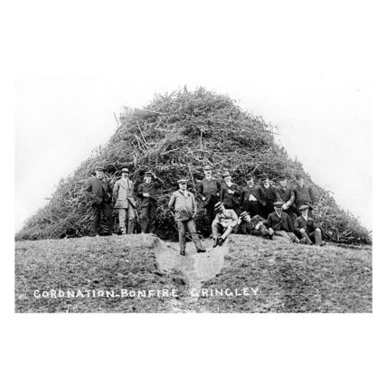 pt2276 - Coronation Bonfire , Gringley , Nottinghamshire - print 6x4