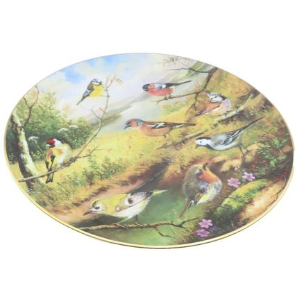 European Garden Birds German Decorative Plate By Karl-Hans Boese 1992 Home Decor