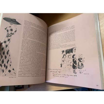 1983 1ST EDITION DESSINS DE MODE VOGUE 1923-1983 HEAVY 2kg FRENCH HB BOOK (P10)