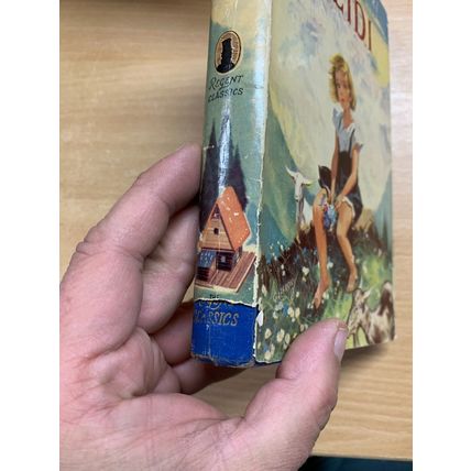 VINTAGE "HEIDI" JOHANNA SPYRI FICTION HARDBACK BOOK (P3)