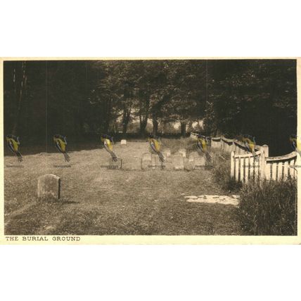 Jordans Burial Ground, Graves William Penn, Penington & Ellwood, Bucks, Postcard