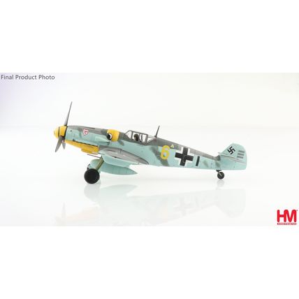 BF 109G-6 YELLOW 6 OFW ALFRED SURAU GERMANY 1943 HOBBY MASTER HA8752 1/48 - SALE