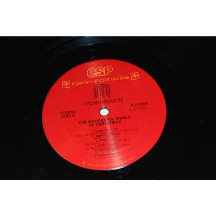THE WONDERFUL WORLD OF CHRISTMAS-Various Artists LP STEREO