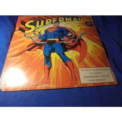 SEALED SUPERMAN 1975 LP Record!! 4 Stories!! Neal Adams Artwork!! 60.00 Shipped