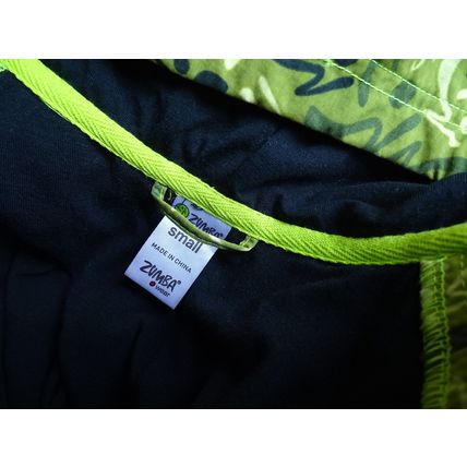 Zumba Camouflage Hooded Jacket Zip up Small UK 10