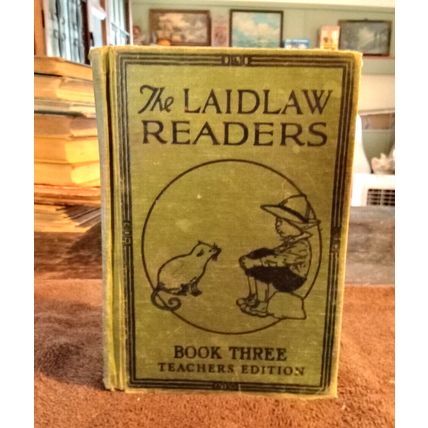 Old Vintage Basci Reader The Laidlaw Reader Teachers Edition By May Robbins 1928