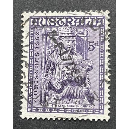 AUSTRALIA 1962 SG 0345 USED #1