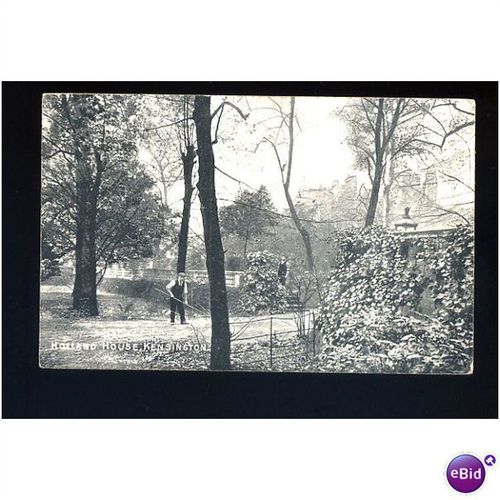 LONDON Holland House Kensington Postcard by Straker