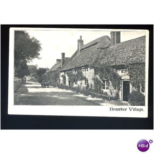 Sussex BRAMBER Village Postcard