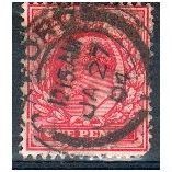 GB stamps 1902-10 KEV11 - 1d SG219 Oxford 24