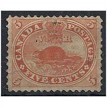 Canada (Colony Of) 1859 SG31 5c Pale Red Fine Used . .