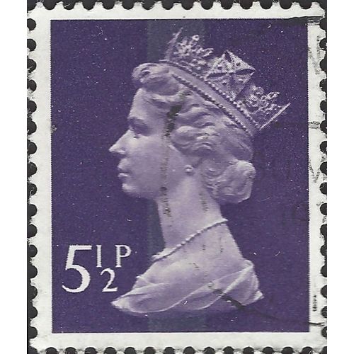 GB, Queen Elizabeth Machin, deep violet-blue 1973, 5½p, #2