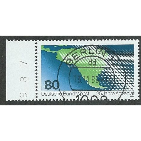 GER 1986 80pf ' 25TH ANN OF ADVENIAT' FINE USED (EBID49-409)