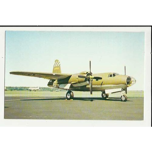 Aviation MARTIN B-26G MARAUDER Postcard by Mastercraft