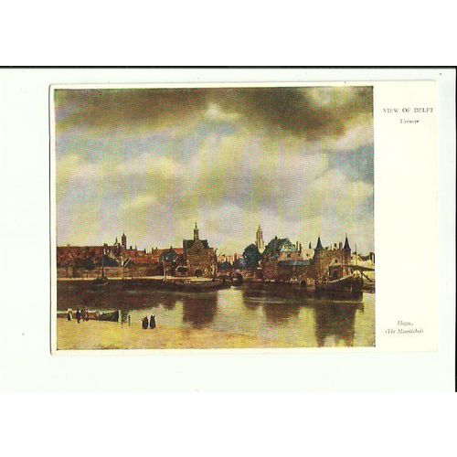 Art DELFT Medici Society Postcard by Vermeer (P.C. 203)