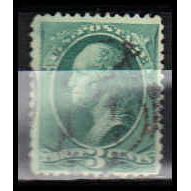 Used 207 3c George Washington Barely Clears RA0454