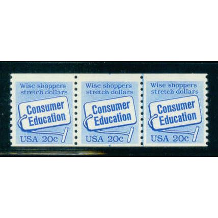 2005v 20c Consumer Education Fine MNH Dry Gum PNC 4/3 + Partial # C0981