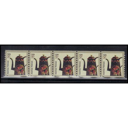 3612 5c Coffee Pot Very Fine MNH PNC S1111111/5 KA8260