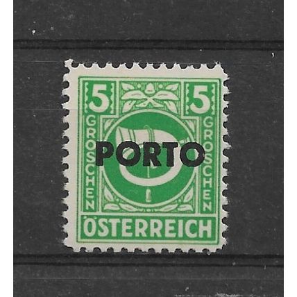 Austria.D957 5g Posthorn (Green).Mounted Mint.Aug22