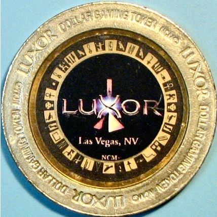 Luxor. $1 Casino Token. Las Vegas, NV. R67.