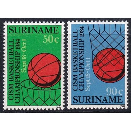 Suriname 1984 SG 1197-8 UMM - Sport (E-661 (14))