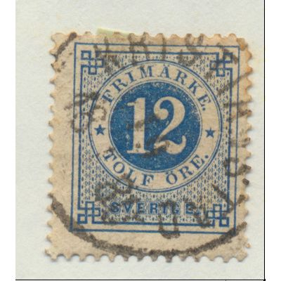 Sweden Stamp Scott #32, Used