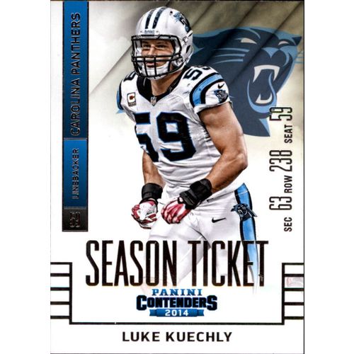 2014 Football Panini Contenders Luke Kuechly