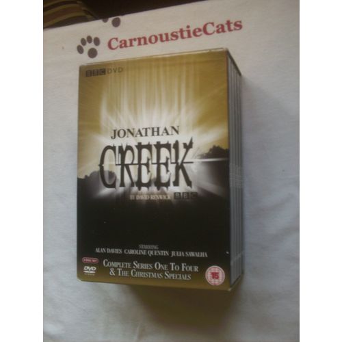 Jonathan Creek Complete Series One To Four & The Christmas Specials DVD Box Set