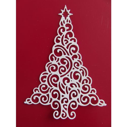 6 x Sue Wilson Die Cuts Christmas Tree