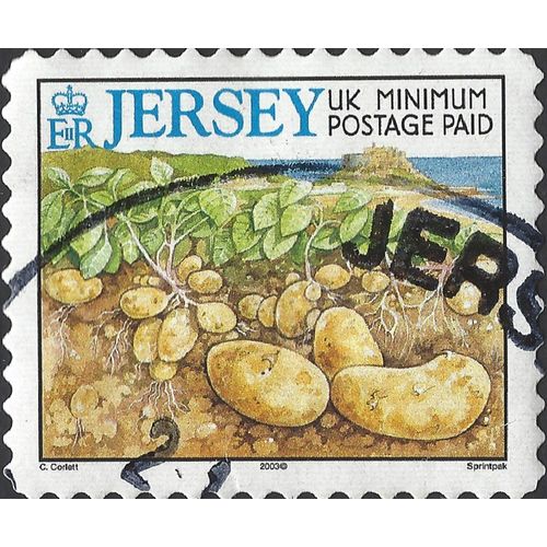 JERSEY, Jersey royal potatoes, blue 2003, UK rate, #3