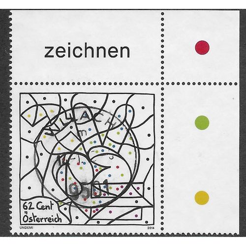 AUT 2013 62c 'AUSTRIA REDRAWN' FINE USED (EBID56-351)