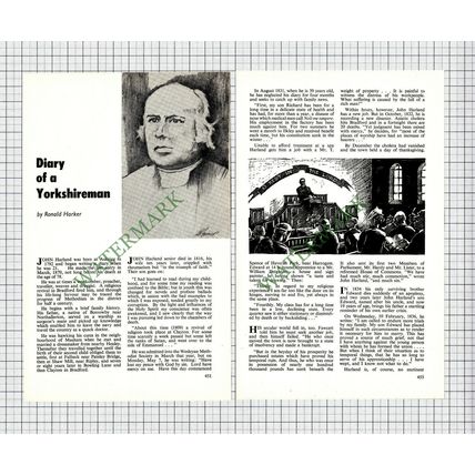 9377) John Harland Askrigg - 1972 Article
