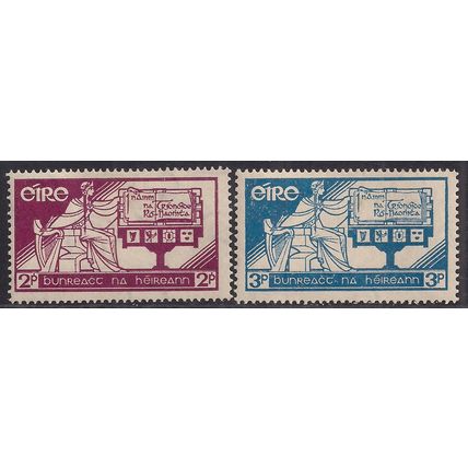 Ireland 1937 KGV1 Set Constitution Day MM SG 105 - 106 ( 246 )