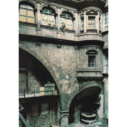 Lyon Maison des Bullioud France Postcard unused VGC