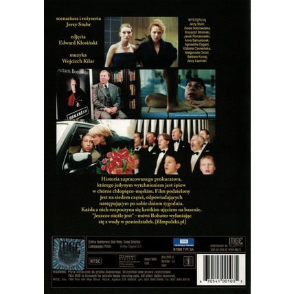 Tydzien z zycia mezczyzny (DVD) 1999 NTSC Jerzy Stuhr POLSKI POLISH