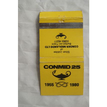 old Matchbook Cover - Conmid 25, 1955-1980