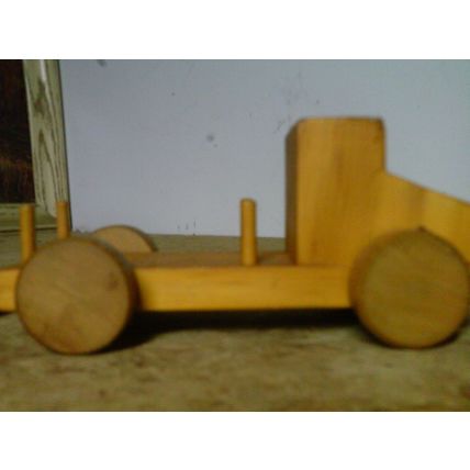 Handcrafted Wood Construction / Pickup Truck