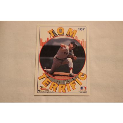 Tom Seaver 1992 Pacific TOM TERRIFIC N0. 107 BOSTON MOUND ACE