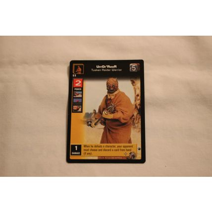 Orr'UrRuuR'R 2001 Star Wars Young Jedi Boonta Eve Podrace NO.36 RARE